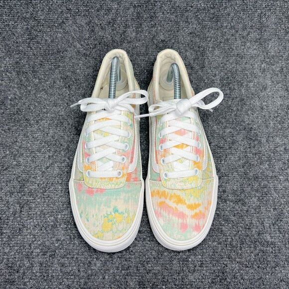 Vans Old Skool Shoes Women's Size 9 Tie Dye Low Lace Up Retro Skate Sneakers - Picture 3 of 11